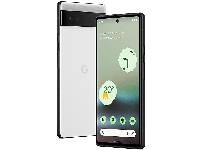 GOOGLE PIXEL 6A CHALK 128 GB Chalk Dual SIM