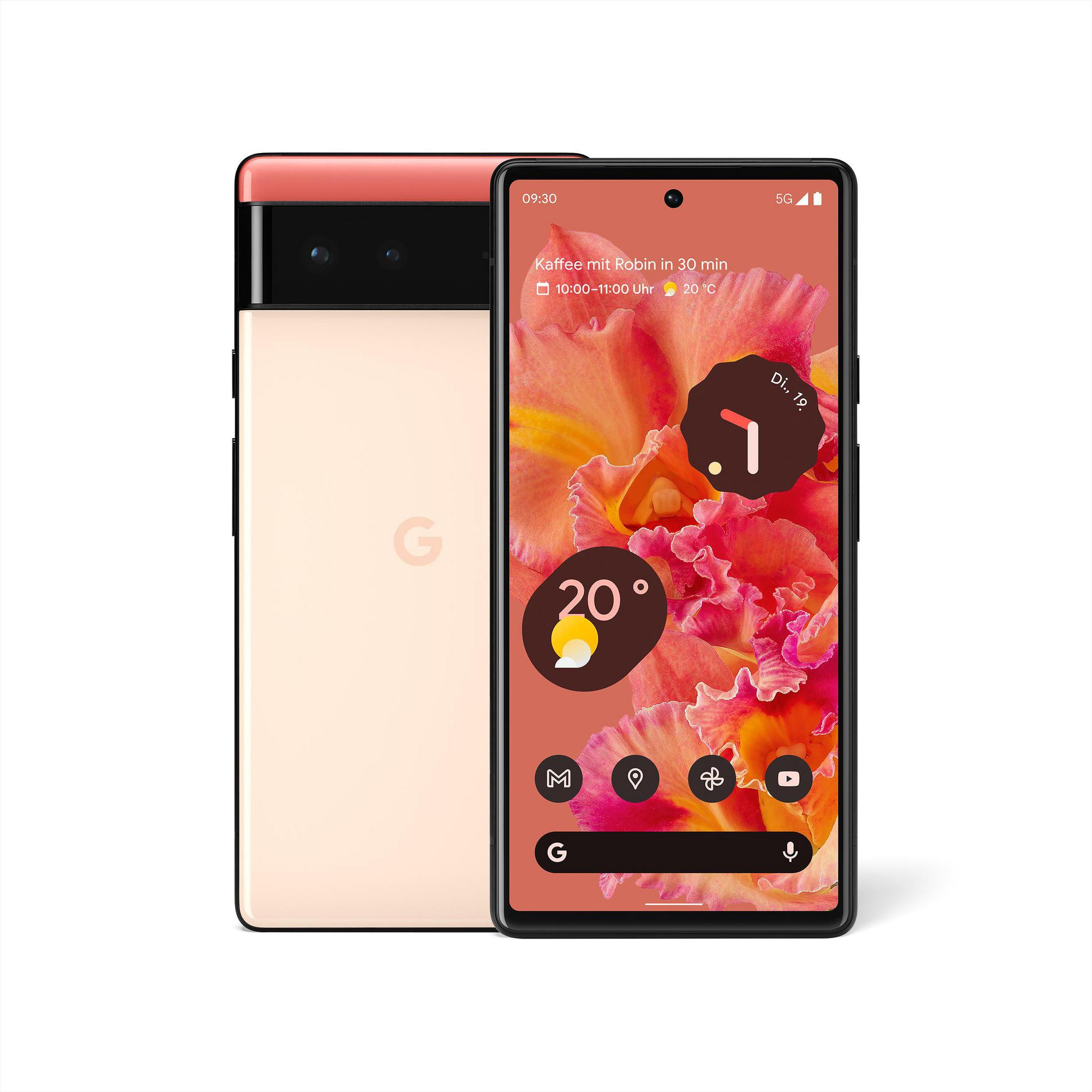 Google Pixel 6 クリーム/オレンジ SIM:SoftBank Google Pixel 6