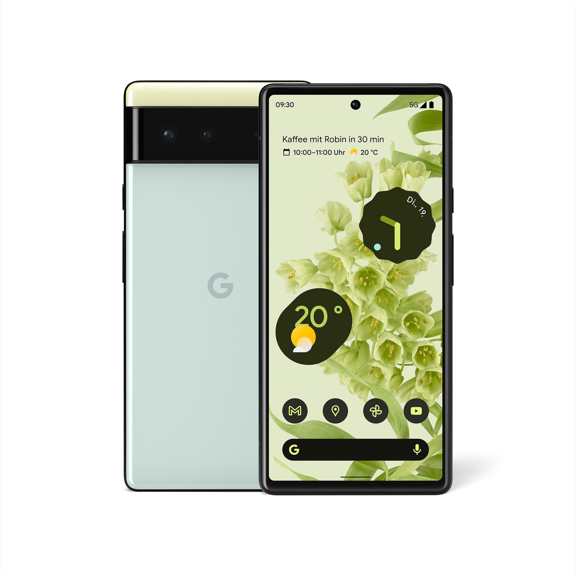 Google Pixel 6 【128GB】Sorta Seafoam Google Pixel 6 8/128GB Sorta Seafoam