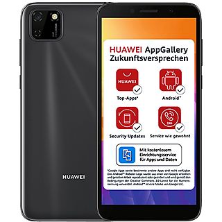 Móvil - HUAWEI Huawei Y5P, Negro, 32 GB, 2 GB RAM, 5,45 ", Mediatek MT6762R, 3020 mAh, Android