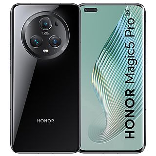 Móvil - HONOR Magic5 Pro, Black, 512 GB, 12 GB RAM, 6,81 ", Full HD+, Qualcomm Snapdragon® 8 Gen 2, 5,100 mAh, Android