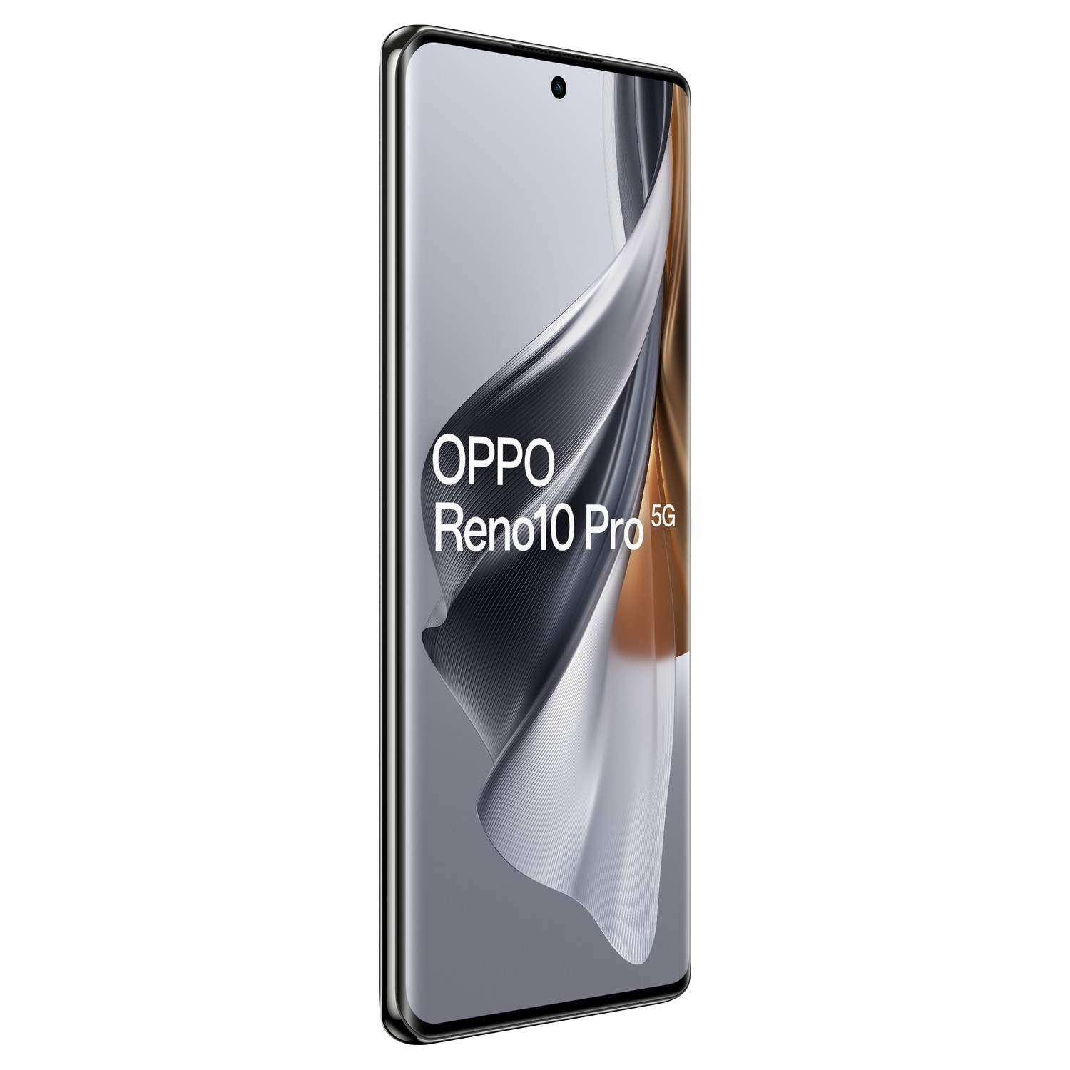 OPPO Reno10 Pro 5G Telefonbildschirm mit gebogenem Display.