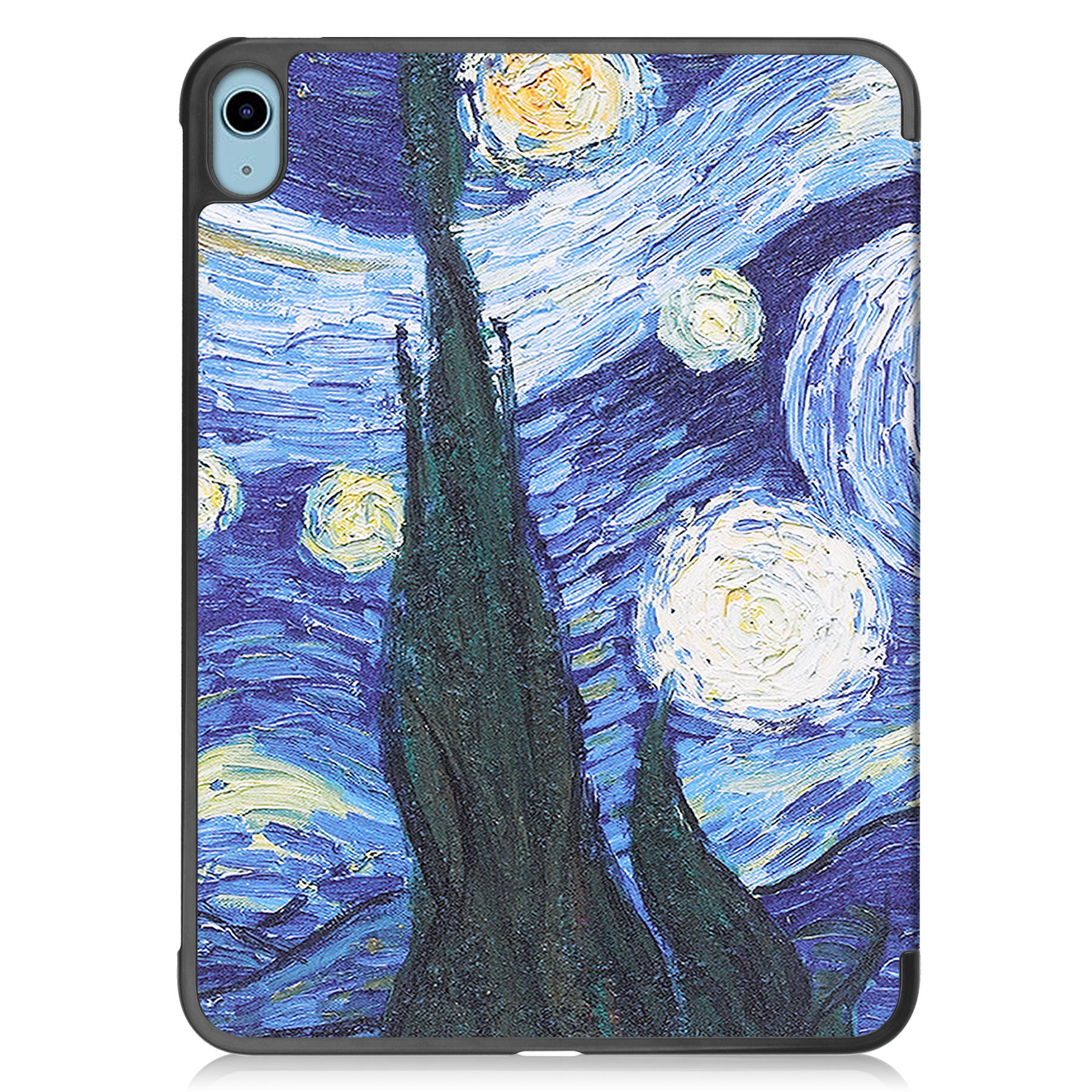 Tablet-Hülle mit einem Van-Gogh-Gemälde darauf.