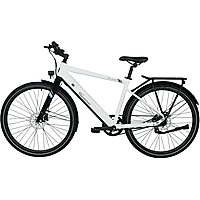 MediaMarkt SACHSENRAD E-Bike Allrounder Urban Trekking C3T 28" 18kg Ultraleichte met Riemaandrijving en Draaimomentsensor E-Bike wit aanbieding