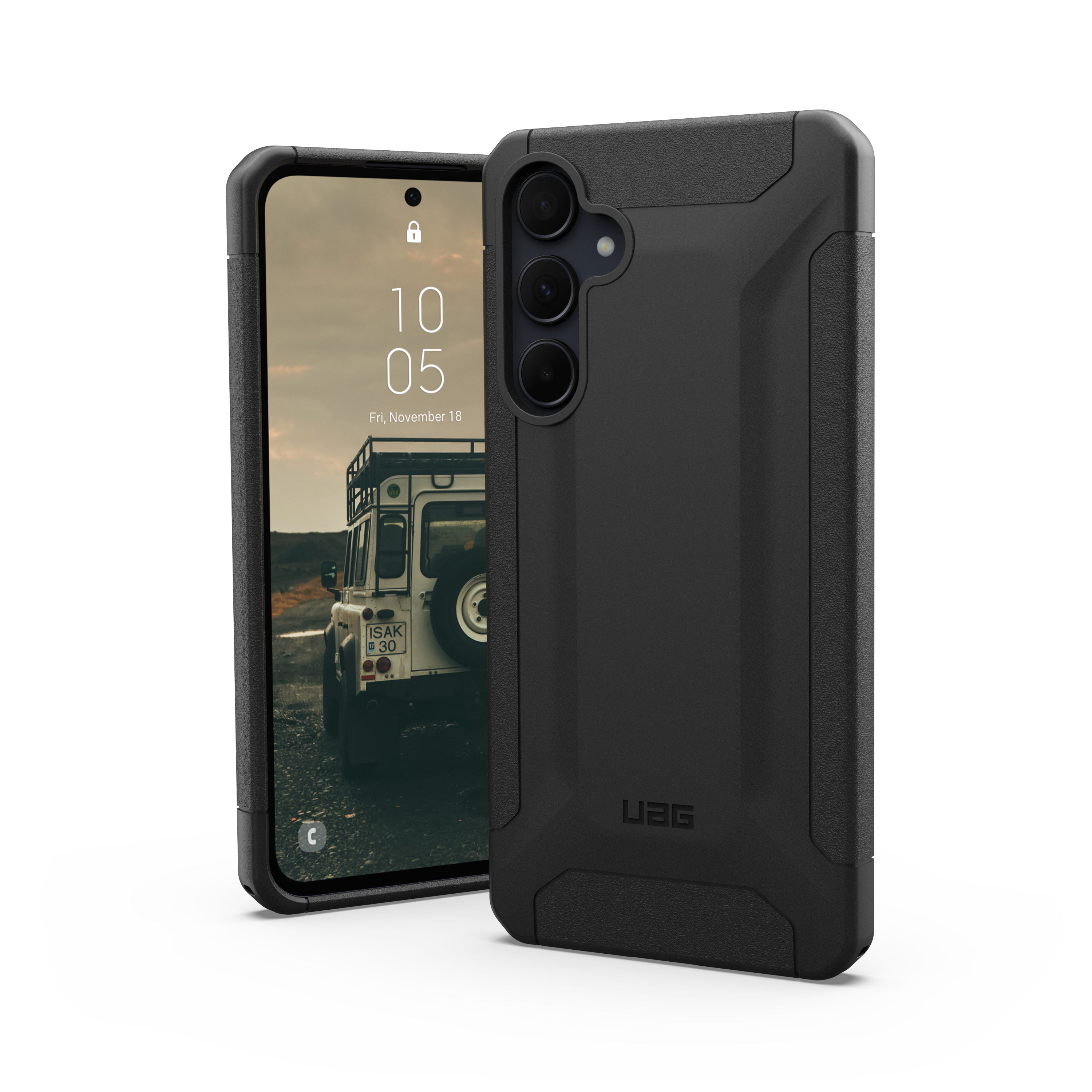URBAN ARMOR GEAR Monarch Pro Kevlar, CUSTODIA per Galaxy S25 ,Nero