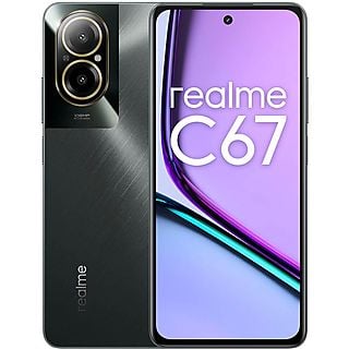 Móvil - REALME C67 4G, Negro, 128 GB, 6 GB RAM, 6,72 ", Qualcomm Snapdragon 685 (6 nm), Android