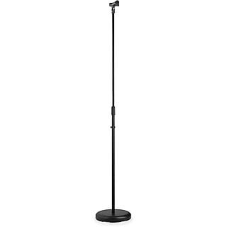 VONYX Microfoon standaard - MS100B - In hoogte verstelbaar microfoon statief met microfoon houder Microfoon standaard Zwart