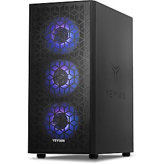 PC Gaming - YEYIAN YPI-YU24F0B-4601E, 12400F, 16 GB RAM, 1 TB SSD, GeForce RTX™ 4060, Windows, Negro