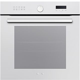 Horno convencional - EVVO H25 White, Integrable con marco incluido, calor por ambos lados, descongelación, modo grill, Hidrolítica, 81 l, 59,5 cm, Blanco