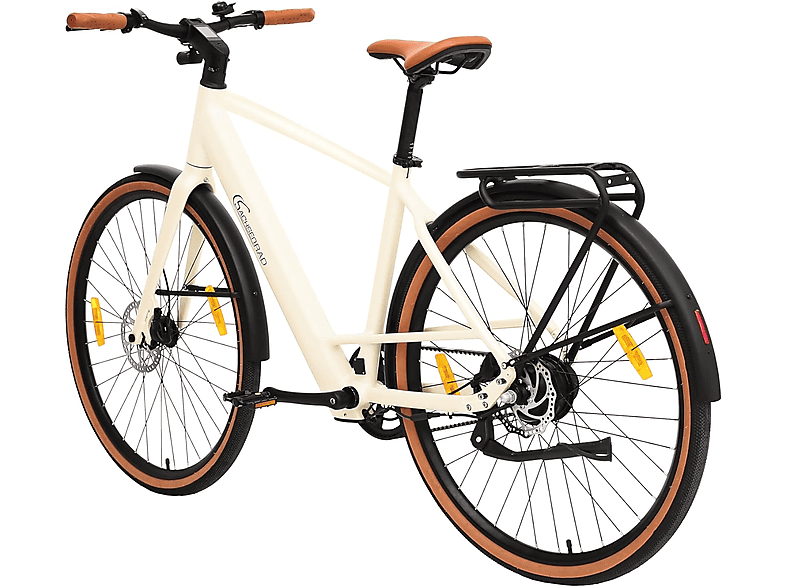 SACHSENRAD C3M mit Riemenantrieb Drehmomentsensor Citybike (Laufradgröße: 28 Zoll, Unisex-Rad, White)