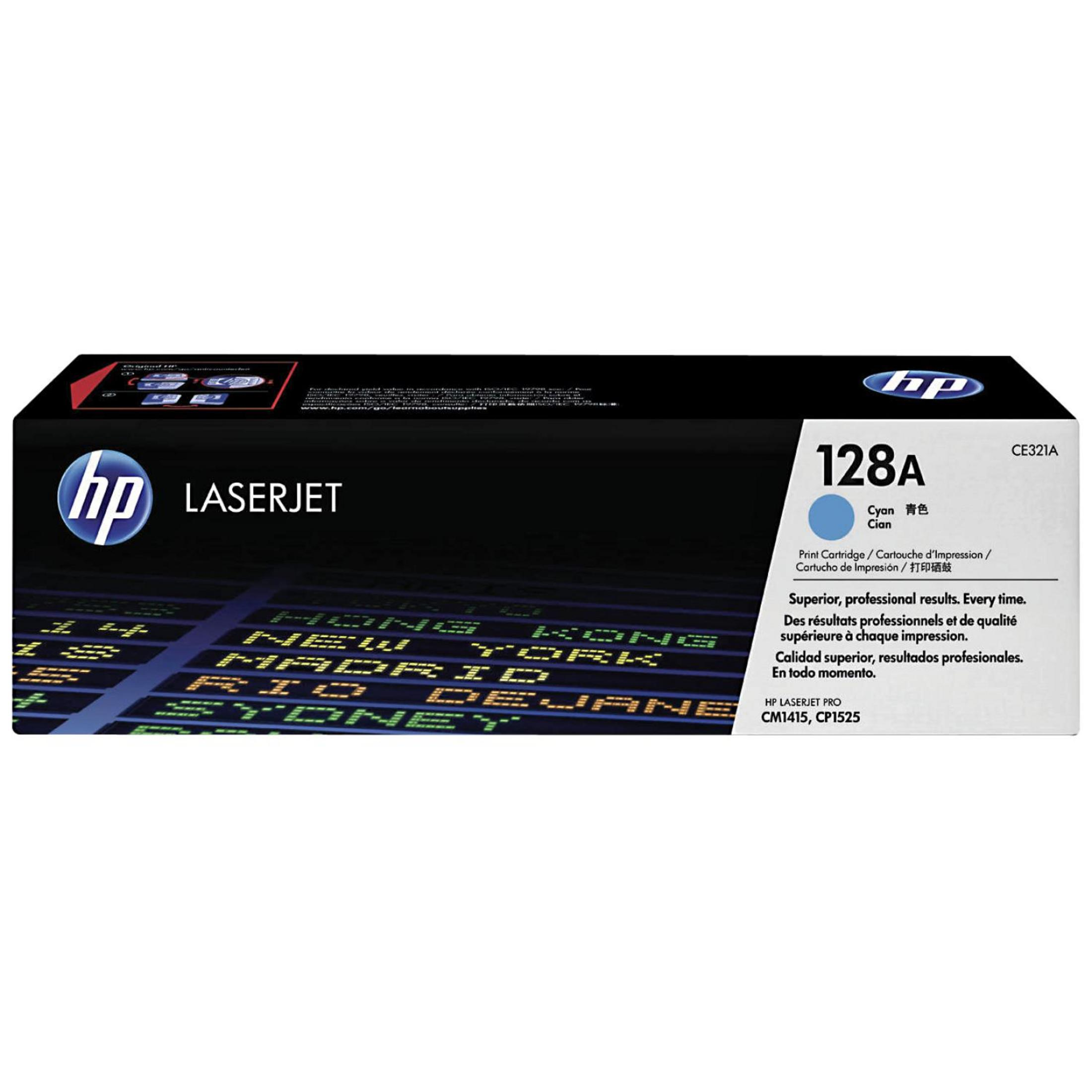 HP CE321A/128A 1300 Sayfa Lazer baskı Toner Mavi