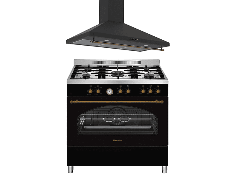 Cocina de Gas  - PP9503YEWSAH90PR SOLTHERMIC