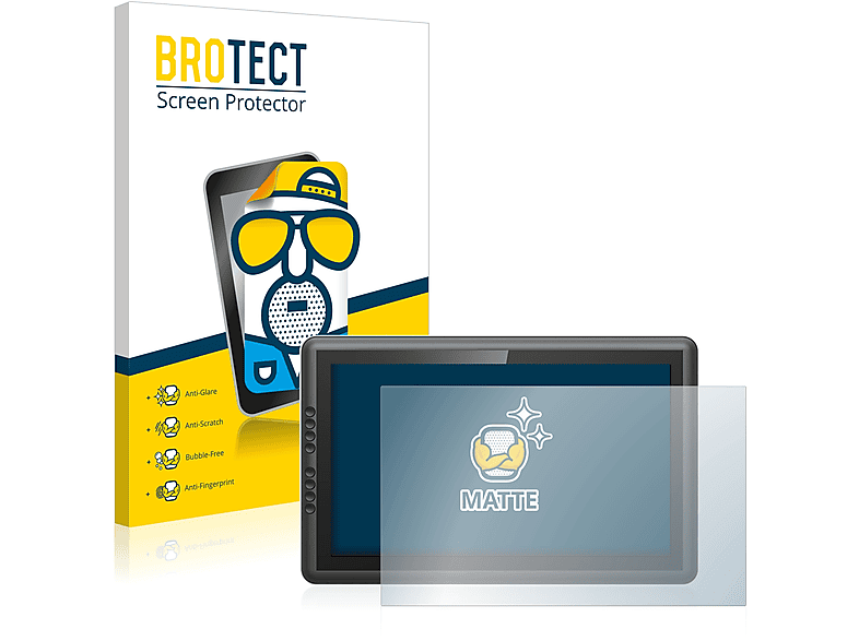 BROTECT Mattfolie Für 19 Zoll Touch-Panel - Entspiegelt & Kratzfest, Perfekter Displayschutz