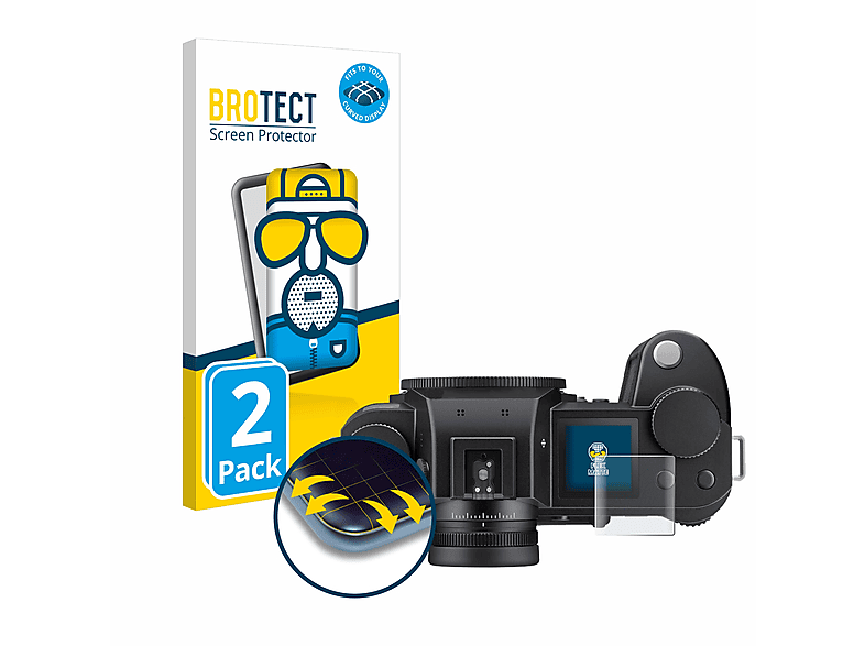 Pellicola Protettiva BROTECT 3D Full Cover Per Xplora 4 (2 Pezzi) – Anti Graffio E Anti Impronte, Made In Germany