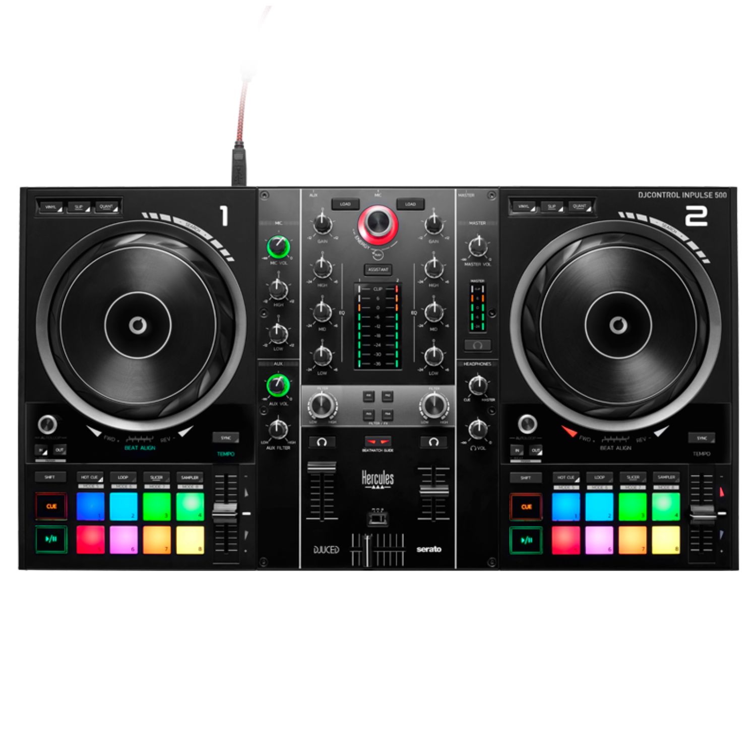 THRUSTMASTER DJControl Inpulse 500 Dj controller Black