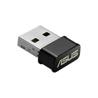 Adaptador de red inalámbrico  - USB-AC53 NANO ASUS, Negro