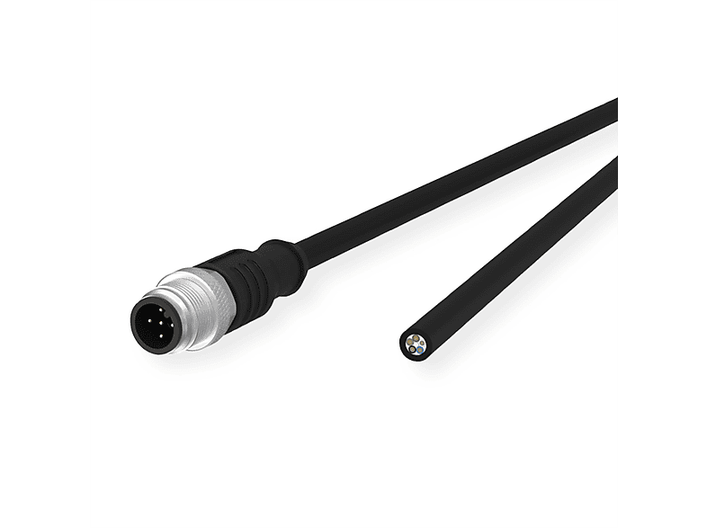 METZ Sensor-/Aktorltg., M12-ST A-kodiert Industrial Networking | MediaMarkt