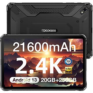 Tablet - DOOGEE R20, Negro, 256 GB, 10,4 ", 8 GB RAM, MediaTek Helio G99, Android