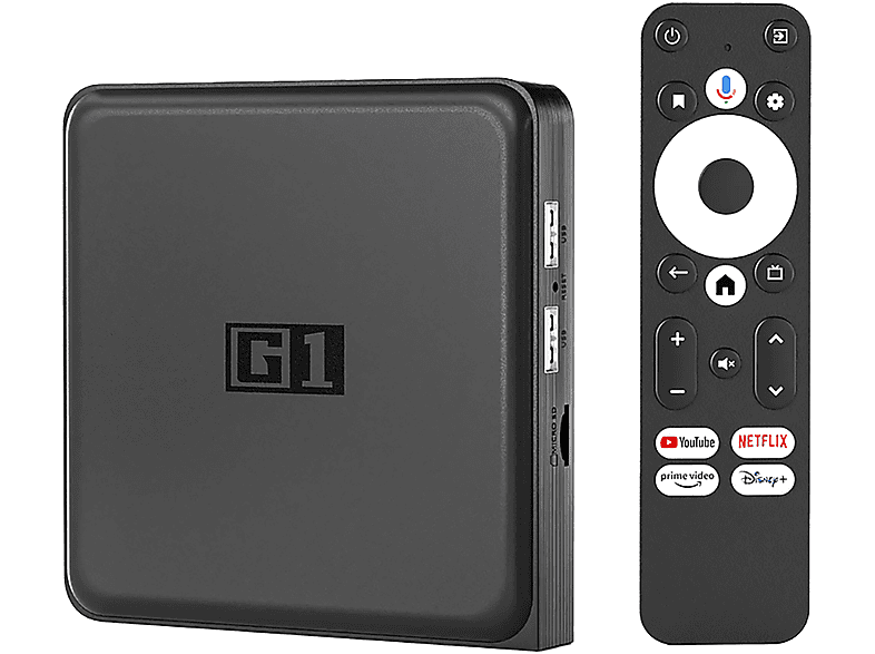 SMART ANDROID TV BOX G1 4K HDR Dolby Vision Media Player Fernsehen über ...