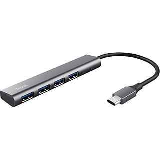 TRUST Halyx USB-C naar 4-poorts USB-A 3.2 Gen1-hub