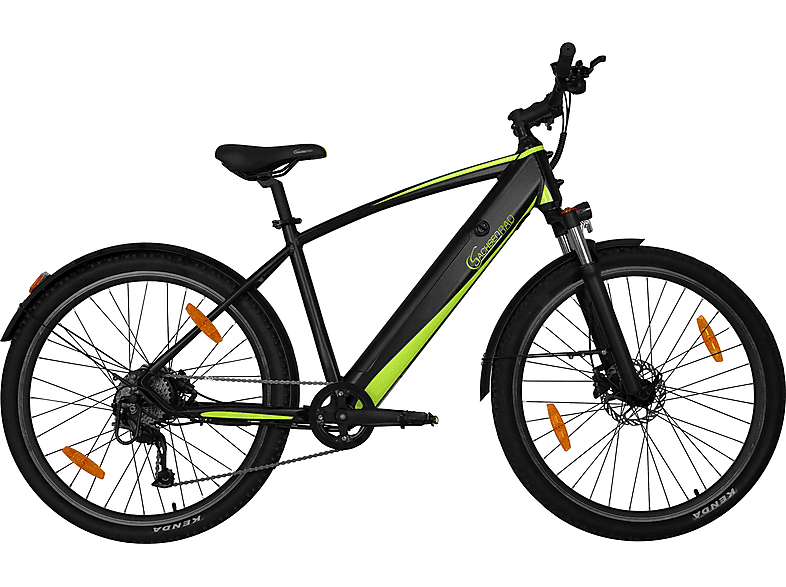 SACHSENRAD R8 Flex III  MTB mit 9 Gang Rennrad (Laufradgröße: 27,5 Zoll, Rahmenhöhe: 48 cm, Unisex-Rad, 522 Wh, Black)