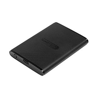 Disco duro externo 1000 GB - TRANSCEND ESD270C, SSD, Negro