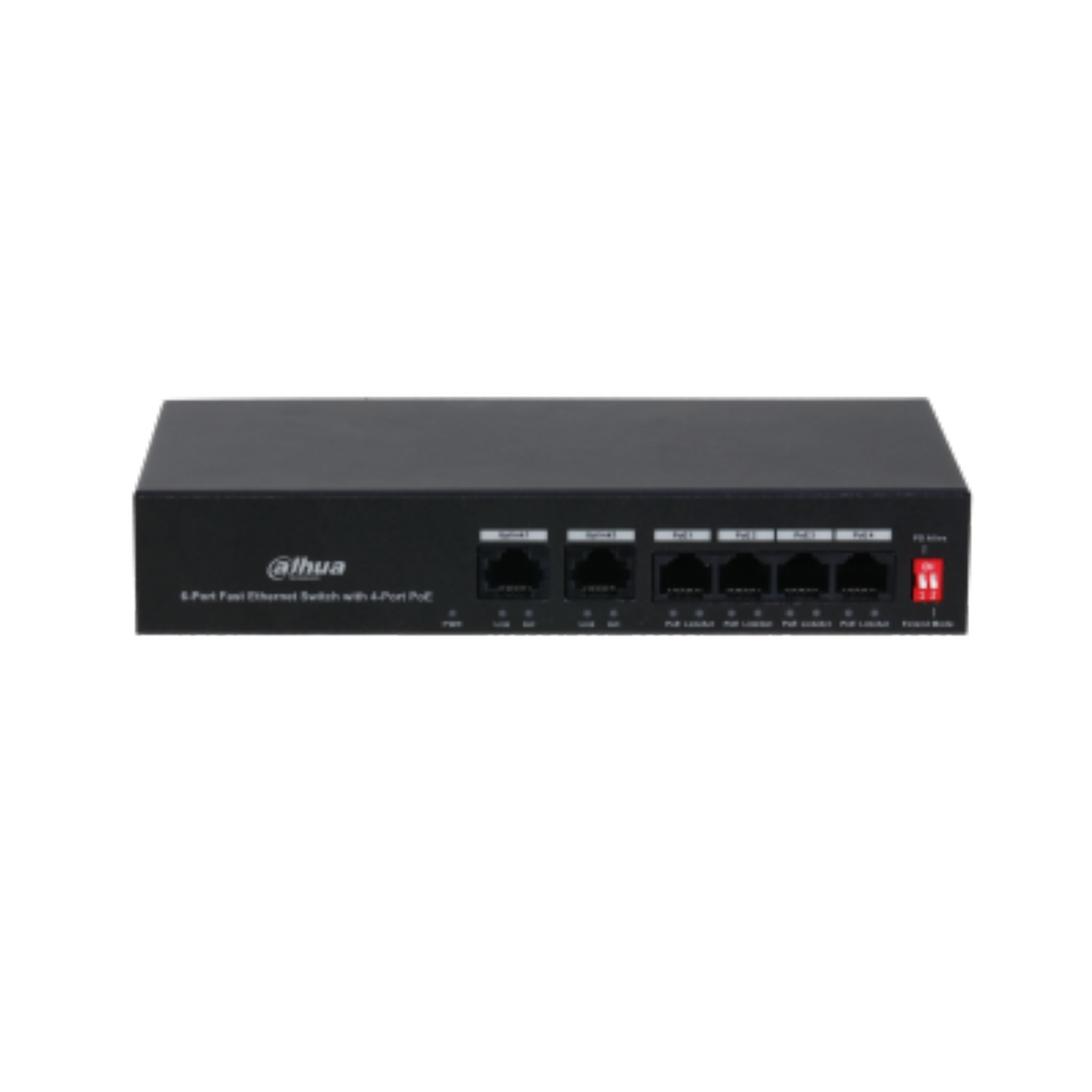 DAHUA TECHNOLOGY PFS3006-4ET-36 10-100 4 Switch Siyah