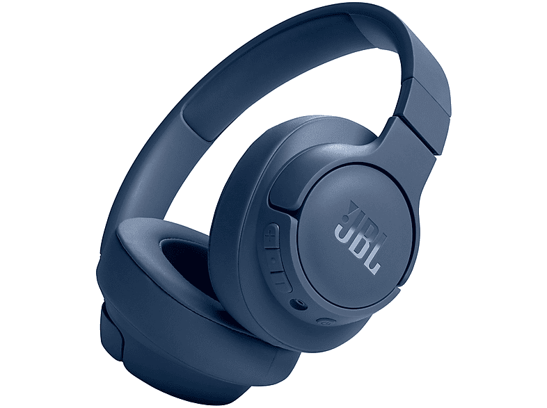 JBL TUNE 720 BT BLUE, Over-ear Kopfhörer Bluetooth Blau