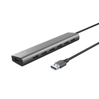 TRUST Halyx 7-poorts USB 3.2 Gen1 hub - 7 extra USB-A poorten