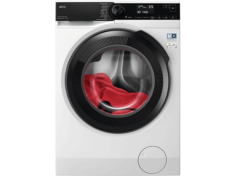 AEG LR 7 F 75695 Serie 7000 ProSteam® mit Dampfprogramm Waschmaschine (9 kg, 1551 U/Min., A)