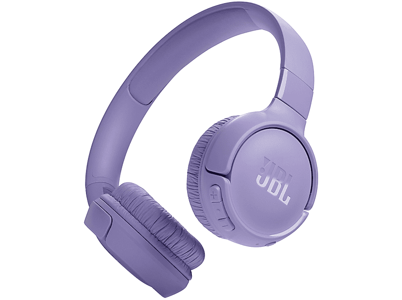 JBL TUNE 520 BT PURPLE, Over-ear Kopfhörer Bluetooth Violett
