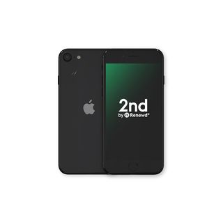 APPLE REFURBISHED(*) iPhone SE2020 64 GB Schwarz Dual SIM