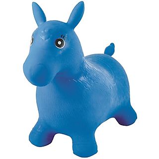 Poni saltarín hinchable, color azul