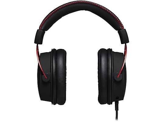 HYPERX HX-HSCA-RD/EM-ER CLOUD ALPHA GAMING HEADSET, Over-ear Gaming Headset Schwarz/Rot