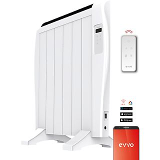 Emisor térmico - EVVO C6, 900 W, 2 niveles de calor, Blanco