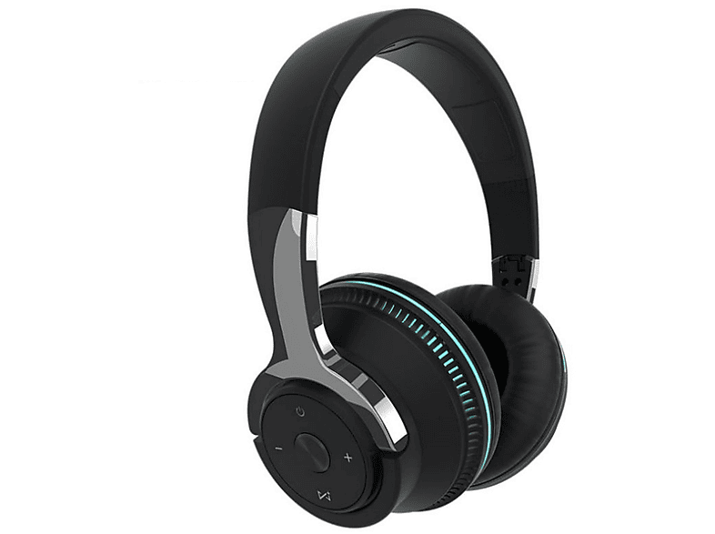 MONKEYTEC BTH2, Overear Bluetooth Kopfhörer Bluetooth Schwarz SATURN
