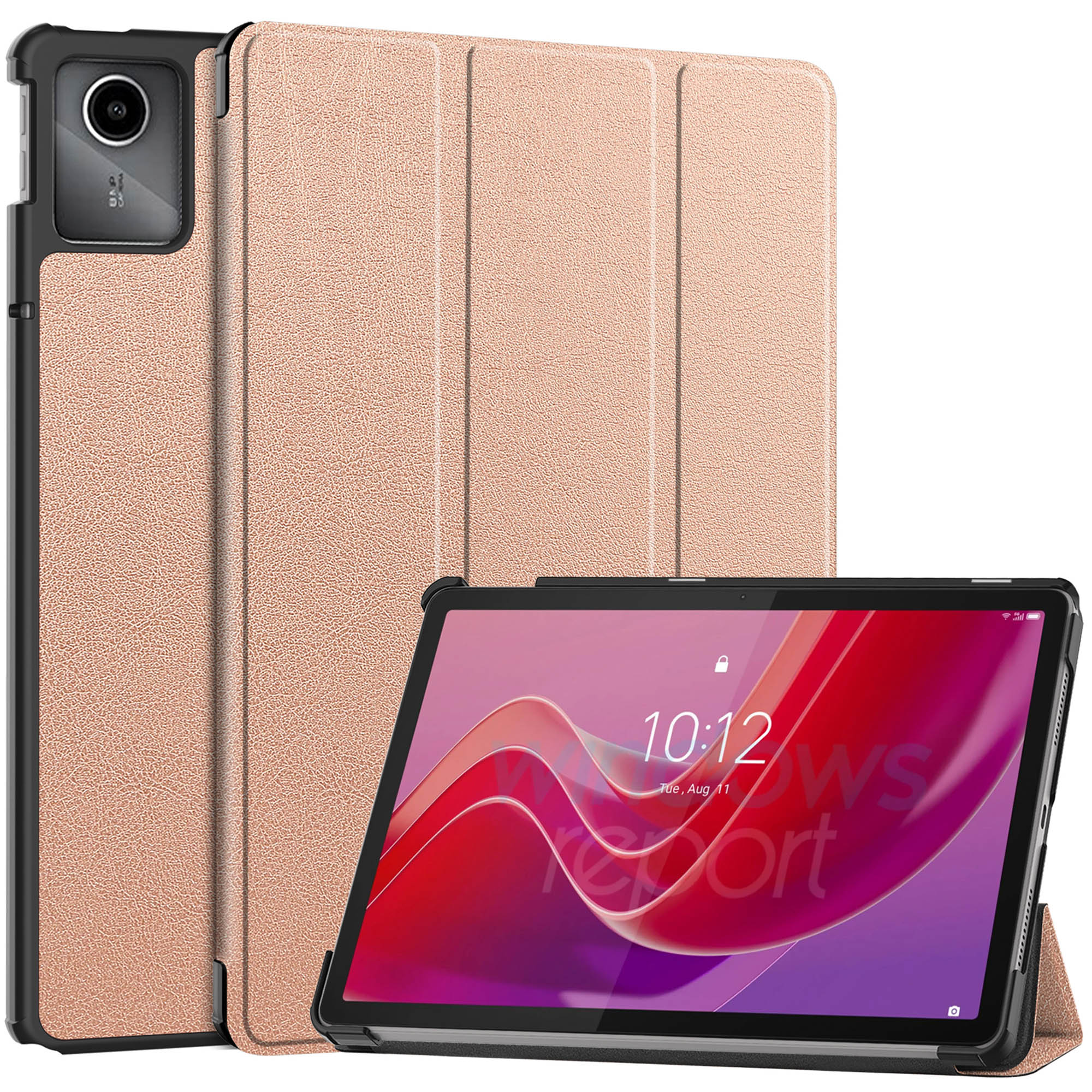 Tablet hoes geschikt voor Lenovo Tab M11 - Tri-Fold Book Case