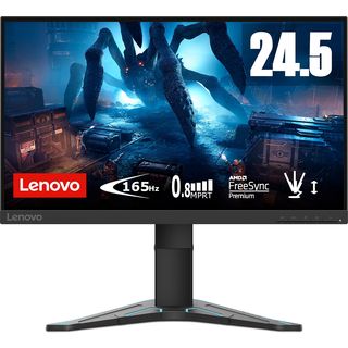 Monitor - LENOVO G25-20, 24,5 ", Full-HD, 1 ms, 165 Hz, Negro