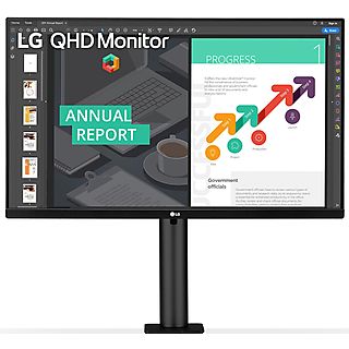 Monitor gaming - LG 8806098724734, 27 ", QHD, 5 ms, Negro