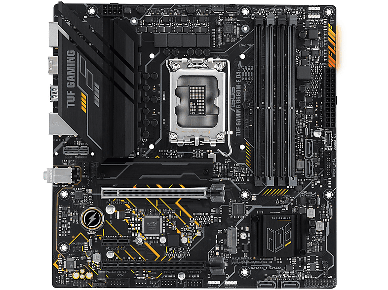 Placa base  - ASUS TUF GAMING B660M-E D4 ASUS