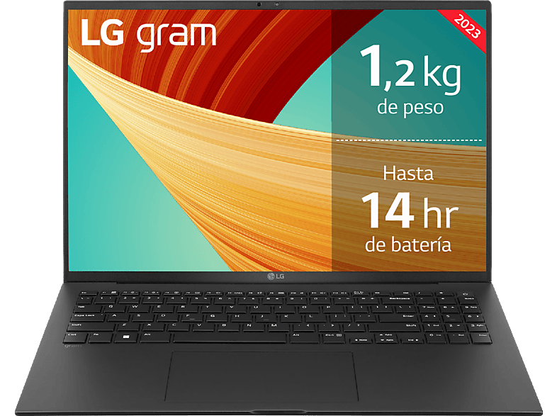 Portátil - LG GRAM 16Z90R-E.AD75B I7-1360P/32/512/RTX 3050/W11 H