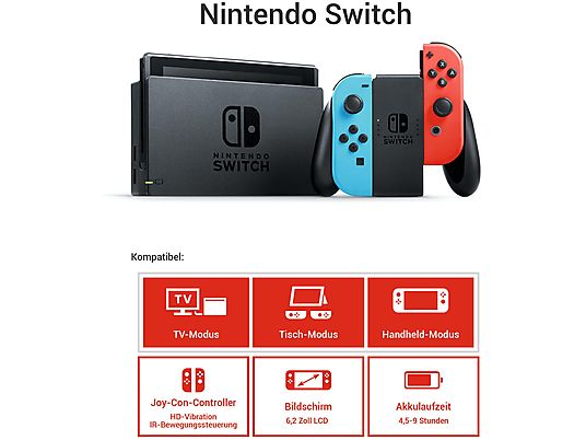 Consola Nintendo Switch  - Switch V2 NINTENDO, 32 GB, Azul