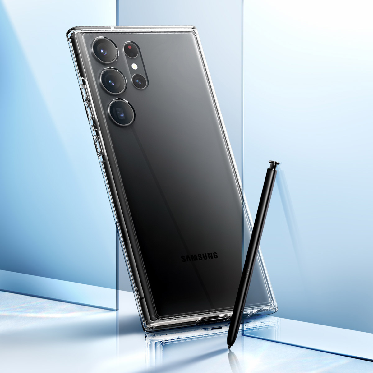 Etui na telefon komórkowy SPIGEN Ultra Hybrid Przezroczysty