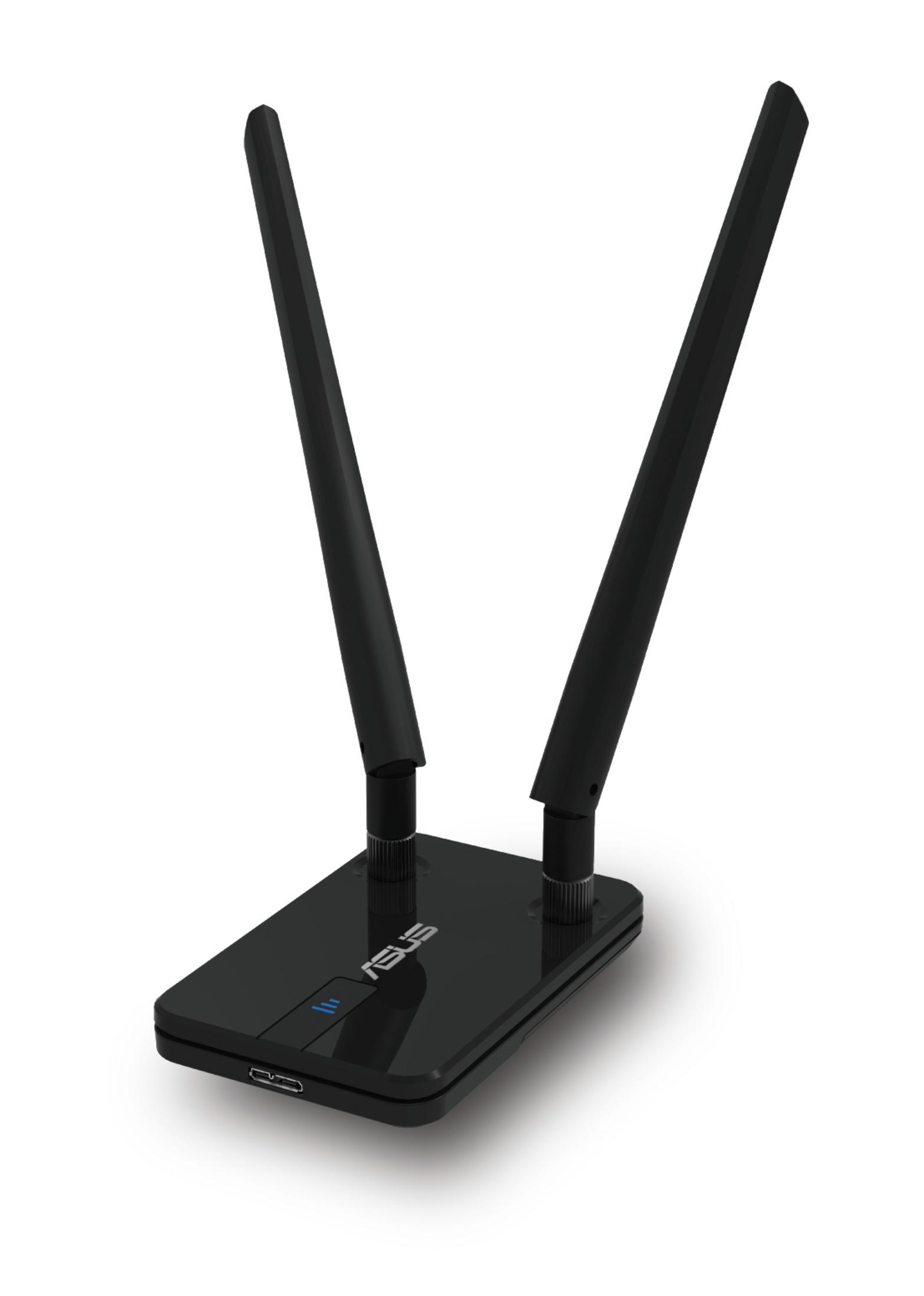 ASUS USB-AC58 Kablosuz AC1300 Dual Band USB Adaptör Siyah