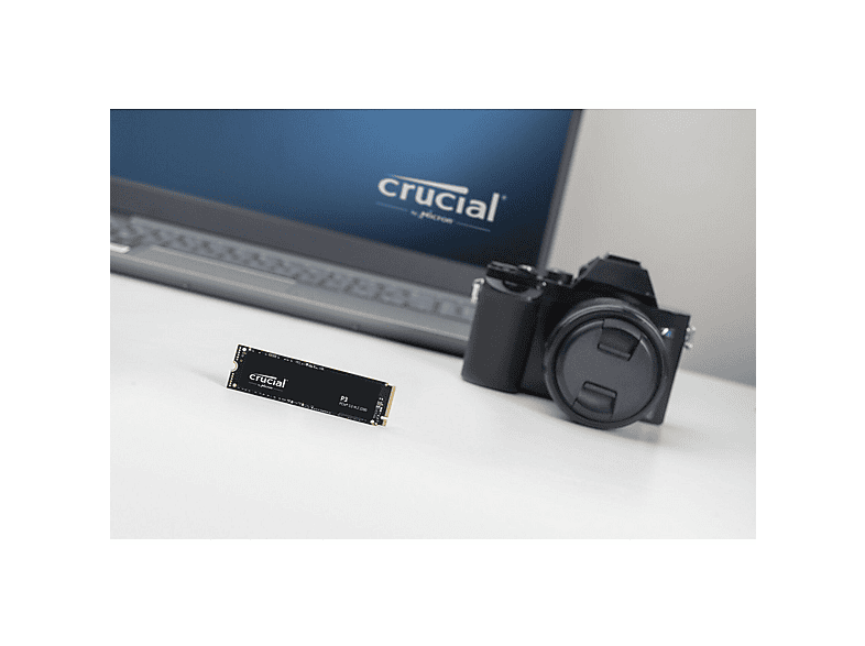 CRUCIAL CT1000P3SSD8 P3 1TB NVME, 1000 GB, SSD, 0 Zoll, intern
