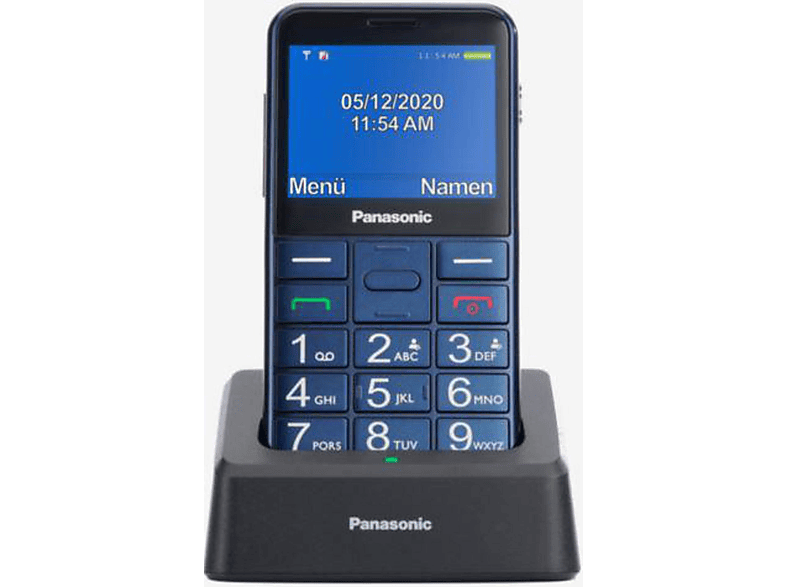 PANASONIC KX-TU 155 Seniorenhandy, Blau