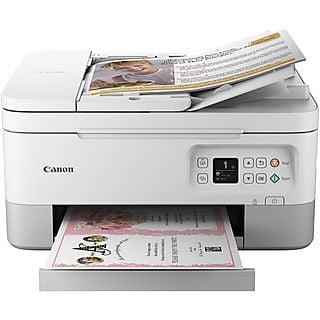 CANON PIXMA TS7451A - Printen, kopiëren en scannen - Inkt All-in-one-printer Wit