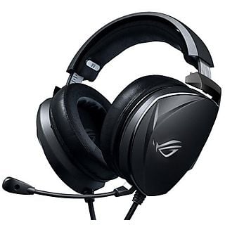 Auriculares gaming - ASUS ROG Theta Electret, Circumaurales, Negro