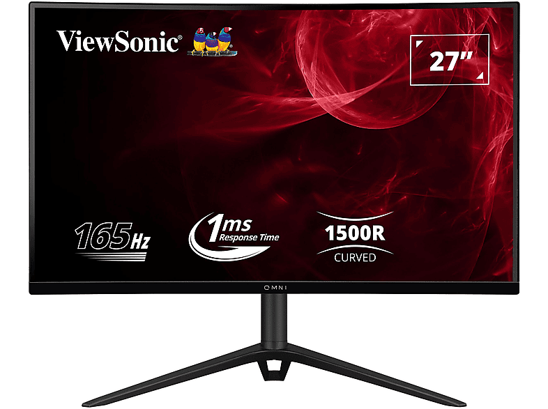 VIEWSONIC VX2718-PC-MHDJ 27 Zoll Full-HD Gaming Monitor (1 ms Reaktionszeit , 165 Hz , 60 Hz nativ)