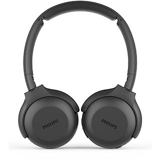 Auriculares inalámbricos - PHILIPS TAUH202BK/00, Supraaurales, Bluetooth, Negro